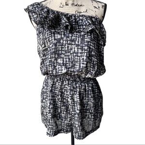 One Shoulder Romper